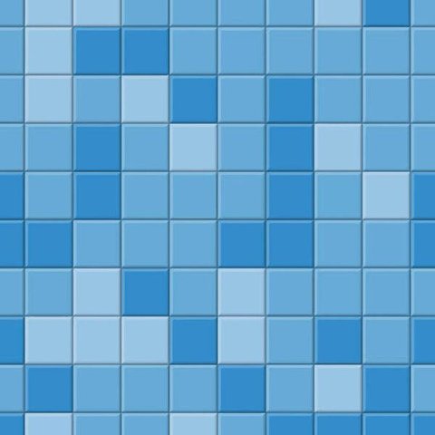 Adesivo de Parede Azulejo Pastilha azul para Área Gourmet