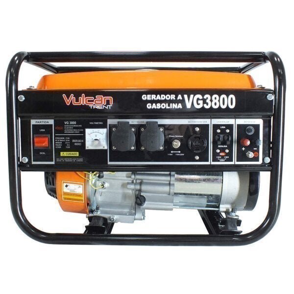 Gerador de Energia Gasolina VG3800 4T 3000W Vulcan Ferramentas - 2