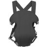 Carregador De Bebê Canguru Baby Carrier Wrap Sling Preto - 1