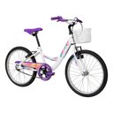 Ver imagem 1 de Bicicleta Infantil Caloi Ceci Aro 20 com Rodinhas Laterais e Cestinha Branca