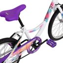 Ver imagem 2 de Bicicleta Infantil Caloi Ceci Aro 20 com Rodinhas Laterais e Cestinha Branca