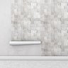 Papel de Parede Adesivo Marmore Pedras em Tons de Cinza Para Quartos e Sala - 2