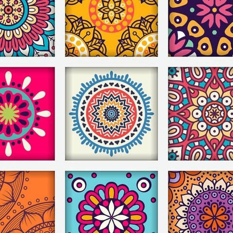 Adesivo hidráulico mandala Taj Mahal para Área Gourmet