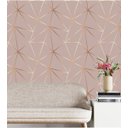 Ver imagem 3 de Papel de Parede Auto Colante Geométrico Rose Gold