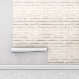 Papel de Parede Tijolos Em Tons De Bege Para Quartos e Sala - 2