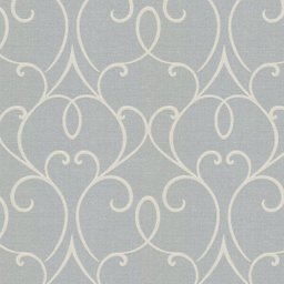 Papel de parede fundo simulando jeans com detalhes arabescos na cor nude  - 3