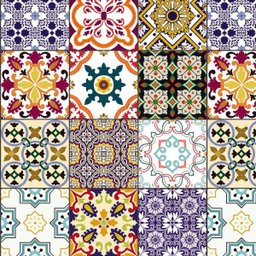 Adesivo Azulejo Coloridos Português  - 3