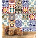 Ver imagem 1 de Adesivo Azulejo Coloridos Português 