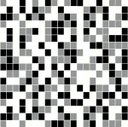 Ver imagem 2 de Papel De Parede Azulejo Pastilhas Em Preto e Branco