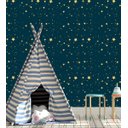 Ver imagem 3 de Papel de parede estrelas céu noite Para Sala e Quarto