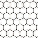 Ver imagem 2 de Papel de Parede Hexágono Geométrico Para Sala e Quarto
