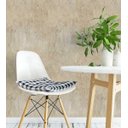 Ver imagem 3 de Papel de parede modelo concreto riscado em tons bege Para Quartos e Sala