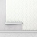 Ver imagem 1 de Papel de parede em tons verde claro Para Sala e Quarto