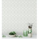 Ver imagem 3 de Papel de parede em tons verde claro Para Sala e Quarto