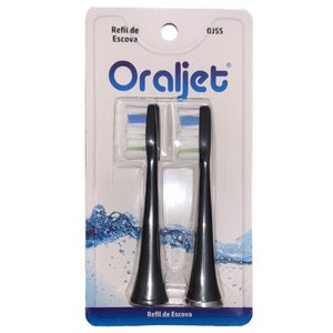 Oraljet Refil Sonic Jet Cabeça de Escova Modelo OJSS Média