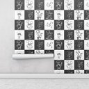 Ver imagem 1 de Papel de Parede Autocolante Chef de Cozinha em Tons de Preto e Branco