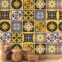 Ver imagem 2 de Papel De Parede Ladrilho Azulejo Cozinha Colorido