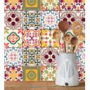 Ver imagem 3 de Papel de Parede Autocolante Azulejo Português Abstrato