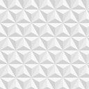 Ver imagem 1 de Papel de Parede Tijolo Gesso Triangular 3D com efeito de sombras Para Quartos e Sala