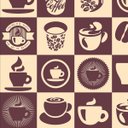 Ver imagem 2 de Papel de Parede Autocolante Azulejo Café para Cozinha, Area Gourmet