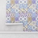 Ver imagem 3 de Adesivo Hidráulico fosco em tons azul bege amarelo e branco 