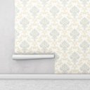 Ver imagem 1 de Papel de parede em tons cinza e bege Para Sala e Quarto