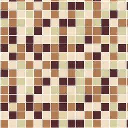 Adesivo Azulejo Pastilhas Em Tons de bege, amarelo e marrom para Área Gourmet - 1