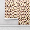 Ver imagem 2 de Adesivo Azulejo Pastilhas Em Tons de bege, amarelo e marrom para Área Gourmet