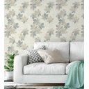 Ver imagem 3 de Papel de parede em tons nude e cinza Para Sala e Quarto