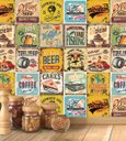 Ver imagem 1 de Adesivo Azulejo Retro Vintage
