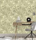 Ver imagem 3 de Papel de Parede Desenhos em Arabesco Para Quartos e Sala