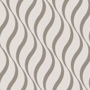 Ver imagem 3 de Papel de parede contemporâneo com ondas e fundo cinza 