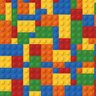 Papel de Parede lego coloridos  - 3