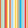 Papel de parede listrado com listras e traços coloridos Para Sala e Quarto - 2