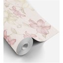 Ver imagem 4 de Papel de parede em tons creme, rose e verde musgo 