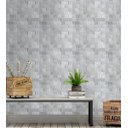 Ver imagem 3 de Papel de Parede Adesivo Marmore Pedras em Tons de Cinza para Sala e Quarto