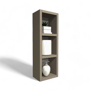 Nicho Decorativo Minimalista em Mdf Banheiro com Divisorias