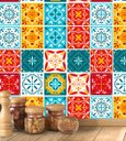 Ver imagem 3 de Azulejo Português Hidráulico Colorido para Cozinha