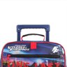 Mochila Escolar Infantil Impermeável com Rodinhas Para Meninos Carros - Velozes e Furiosos- - Azul e - 2