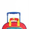 Mochila Escolar Infantil Com Rodinhas Para Meninos - Pica Pau - Dermiwil - Vermelho - 2
