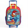 Mochila Escolar Infantil Com Rodinhas Para Meninos - Pica Pau - Dermiwil - Vermelho - 1