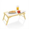 Bandeja Servir Café Na Cama Madeira 25X40 Cm - 39098 - 2