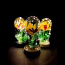 Ver imagem 3 de Luminária Flor Do Filme Enrolados Rapunzel Lírio Encantado G