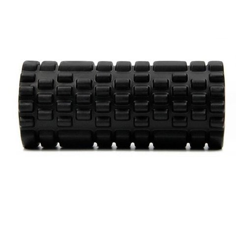 Rolo Massagem Preto Foam Roller Liberação Miofascial
