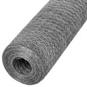 Ver imagem 1 de Kit 2 Telas Galinheiro Galvanizadas Fio 1,5m x 50m Cada Rolo