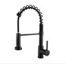 Torneira Gourmet Misturador Monocomando Bancada Spray Black Preto - 1