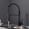 Torneira Gourmet Misturador Monocomando Bancada Spray Black Preto - 5