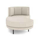 Ver imagem 4 de Sofá Chaise Longue Sala de Estar Living Lucca Esquerdo D02 Bouclê Creme B-54 - Lyam Decor