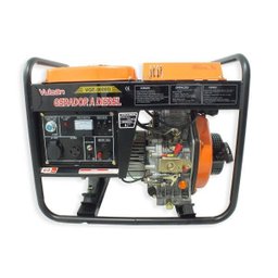 Gerador a Diesel VGE3600D 4 Tempos 7HP Partida Elétrica Vulcan Trent - 3