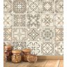 Adesivo Azulejos em Tons de Bege e Marrom para Área Gourmet - 3